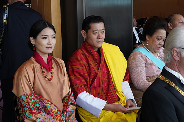 King-and-queen-of-Bhutan
