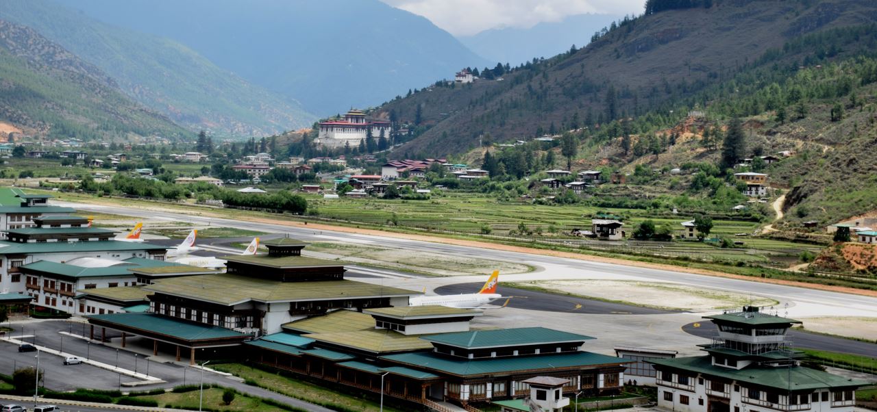 Airports-in-Bhutan