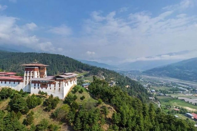 Jakar Dzong, Bumthang — home of the Jambay Lhakhang Drup